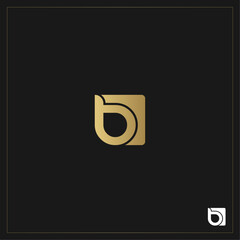 initial letter b logo, icon and symbol vector design illustration