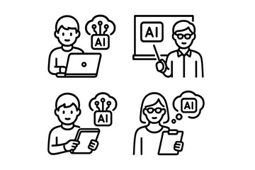 Learning and teaching about artificial intelligence in a modern educational setting