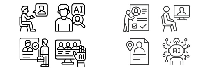 Engaging discussion about artificial intelligence and its impact on job applications and candidate assessment processes