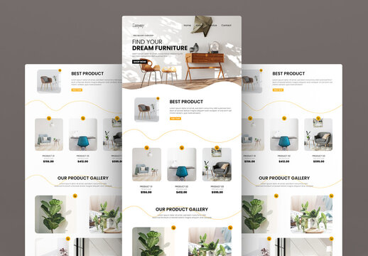 Modern Email Newsletter Template