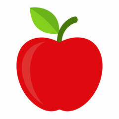 red apple illustration	