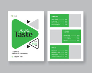 Restaurant Food Menu Design