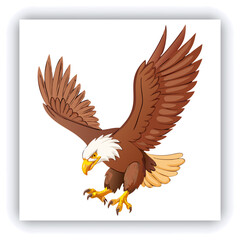 Obraz premium Horizontal banner with two beautiful colorful toucan birds (Ramphastidae) on a branch in a rainforest. Couple of toucan bird and leaves of tropical plants on sunny background. Copy space for text