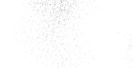 Background with little noisy black particles grunge background with tiny black dust dust isolated on transparent flying debris with  grunge dust surface texture 