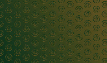 Intricate 3D Abstract Floral Fractal Vector Illustration