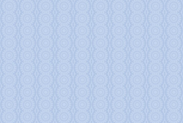 Abstract blue background pattern rows of circular shapes