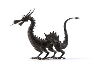 Cartoon dragon profile