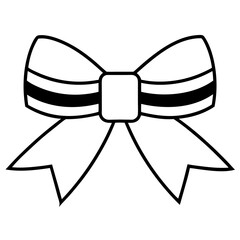 American Flag Ribbon Bow Vector Patriotic Clipart for Creative and Holiday Designs