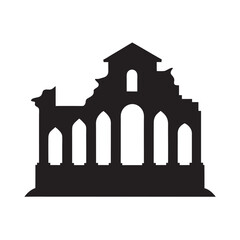 Superposition Heritage Site Design Silhouette