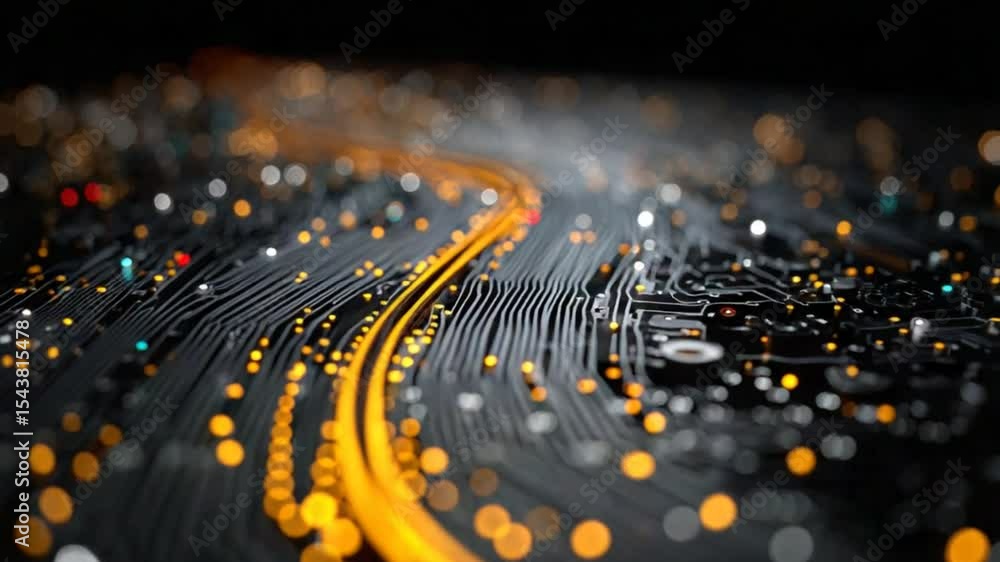 Poster abstract data stream: flowing information on a circuit board network