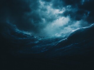 Dark stormy sea (1)