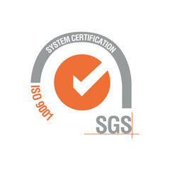 SGS ISO-9001 VECTOR LOGO SIGN
