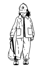 Urban Fashion Illustration – Vector Portraits of Cool Girls