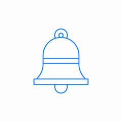 ring bell icon sign vector