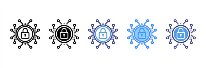 Cyber Security Icon