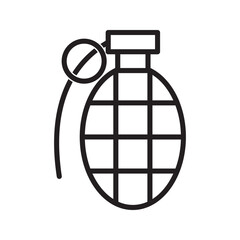 Bomb icon, explosive icon. explosive device.  Flat design style. bomb icon vector illustration isolated on white background, bomb icon eps. bomb icon graphic design vector symbol.