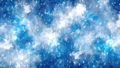 ethereal blue nebula with glowing stardust texture and dreamy cosmic clouds for halloween-themed background in digital art, print, web design, or branding

