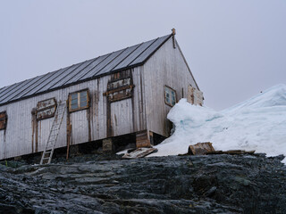 Base or Station W on Detaille Island. Base W is a remote and rarely visited abandoned scientific...