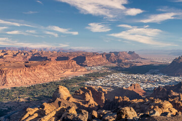 Harrat Viewpoint, in AlUla, Saudi Arabia
