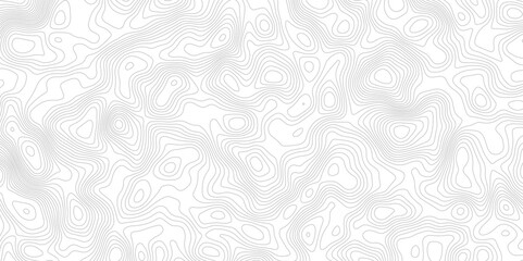 Abstract topography contour map line and modern wavy map line design, digital print terrain lines texture vector white background.