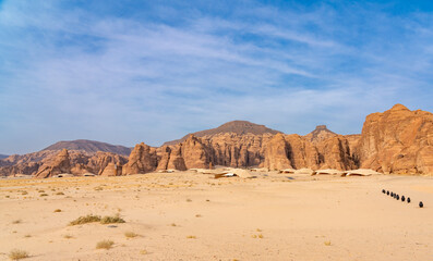 Ashar Valley and luxurious resorts in AlUla, Saudi Arabia