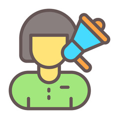 Brand Awareness Vector Icon