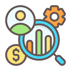 Market Research Vector Icon