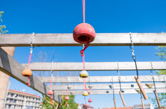 Wooden Training Frame for Fitness and Obstacle Course Racing.