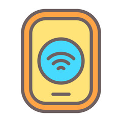 Smart Light Switch Vector Icon
