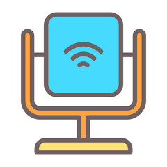 Smart Mirror Vector Icon