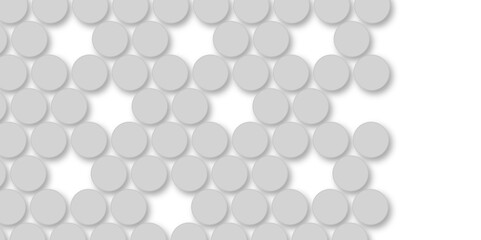 Grey tiles wall. round marble textures, ball tiles. Top view pavement circle block gray texture with seamless patterns floor background. Air Bubble wrap texture background. Textured Background.