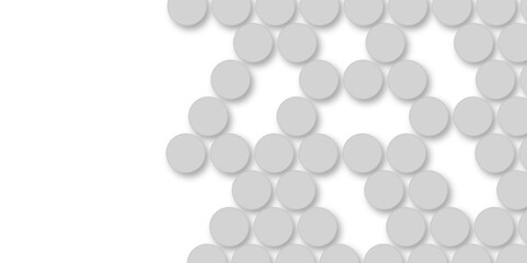 Grey tiles wall. round marble textures, ball tiles. Top view pavement circle block gray texture with seamless patterns floor background. Air Bubble wrap texture background. Textured Background.