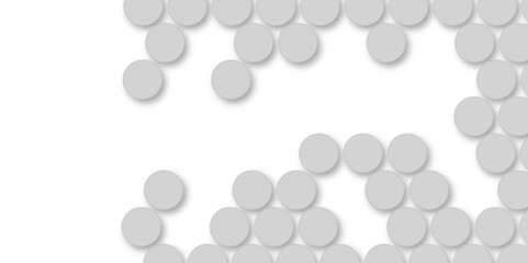 Grey tiles wall. round marble textures, ball tiles. Top view pavement circle block gray texture with seamless patterns floor background. Air Bubble wrap texture background. Textured Background.