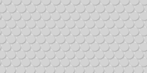 Naklejka premium Grey tiles wall. round marble textures, ball tiles. Top view pavement circle block gray texture with seamless patterns floor background. Air Bubble wrap texture background. Textured Background.