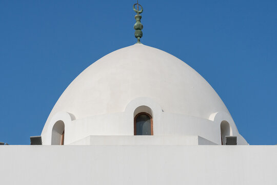 The Masjid Al-Jaffali, or Jaffali Mosque, in Jeddah, Saudi Arabia