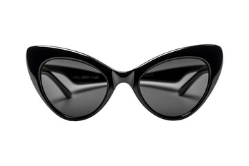 Feminine eyewear with stylish winged tips