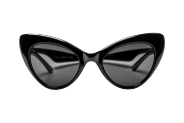 Feminine eyewear with stylish winged tips