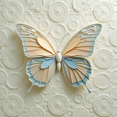 Photo sur Plexiglas butterfly on grunge background