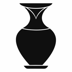 Vase isolated on a white background