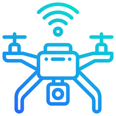 Obraz premium Drone Icon