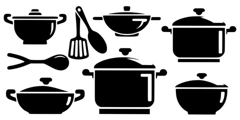 set of kitchen tools