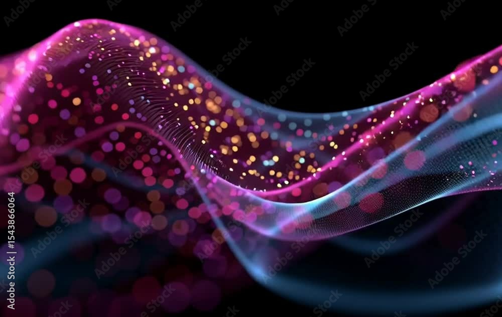 Aufkleber a colorful, swirling pattern of light and dark colors. the colors are bright and vibrant, creating a