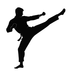 silhouette of a man in a baseball cap