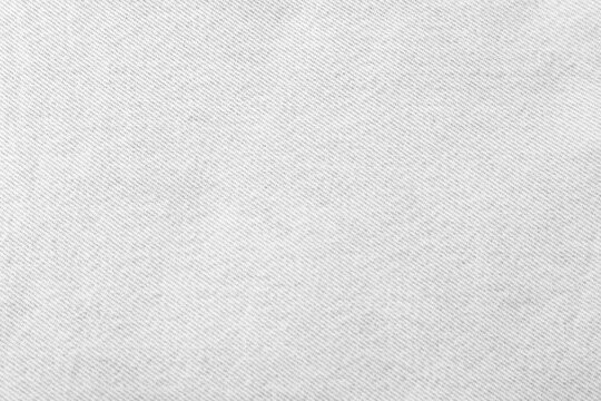 Texture of white fabric as background, top view