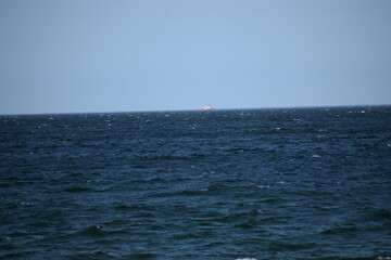 lighthouse in the sea