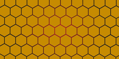 hexagon concept design abstract technology background Dark hexagon abstract technology background