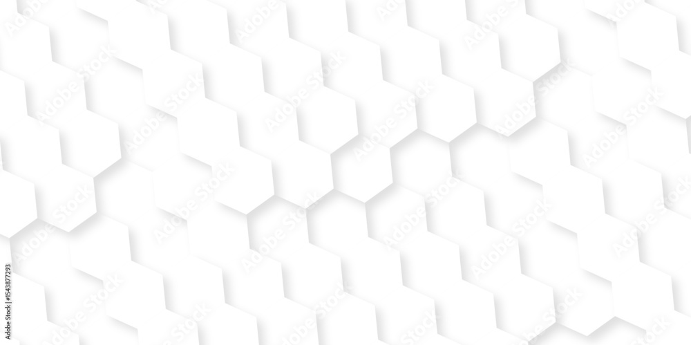 Aufkleber hexagonal grid tile and mosaic structure mess cell. abstract hexagon seamless background. background