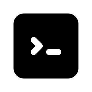 Code Block fill Vector icon