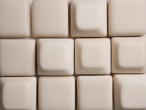 Keyboard keys in a grid pattern