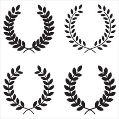 Vector Laurel Wreaths
